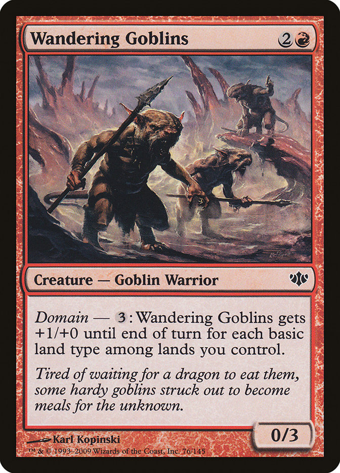 Wandering Goblins [Conflux] | Anubis Games and Hobby