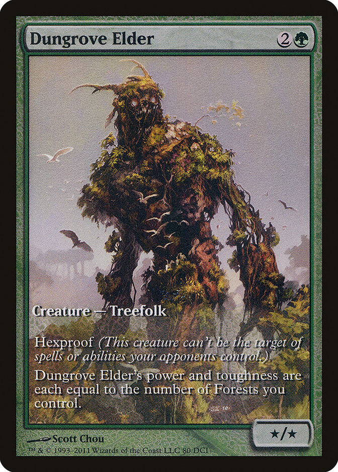 Dungrove Elder (Extended Art) [Magic 2012 Promos] | Anubis Games and Hobby