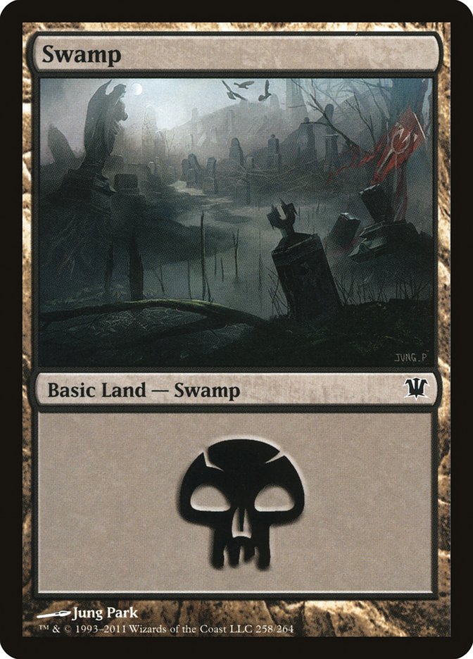 Swamp (258) [Innistrad] | Anubis Games and Hobby