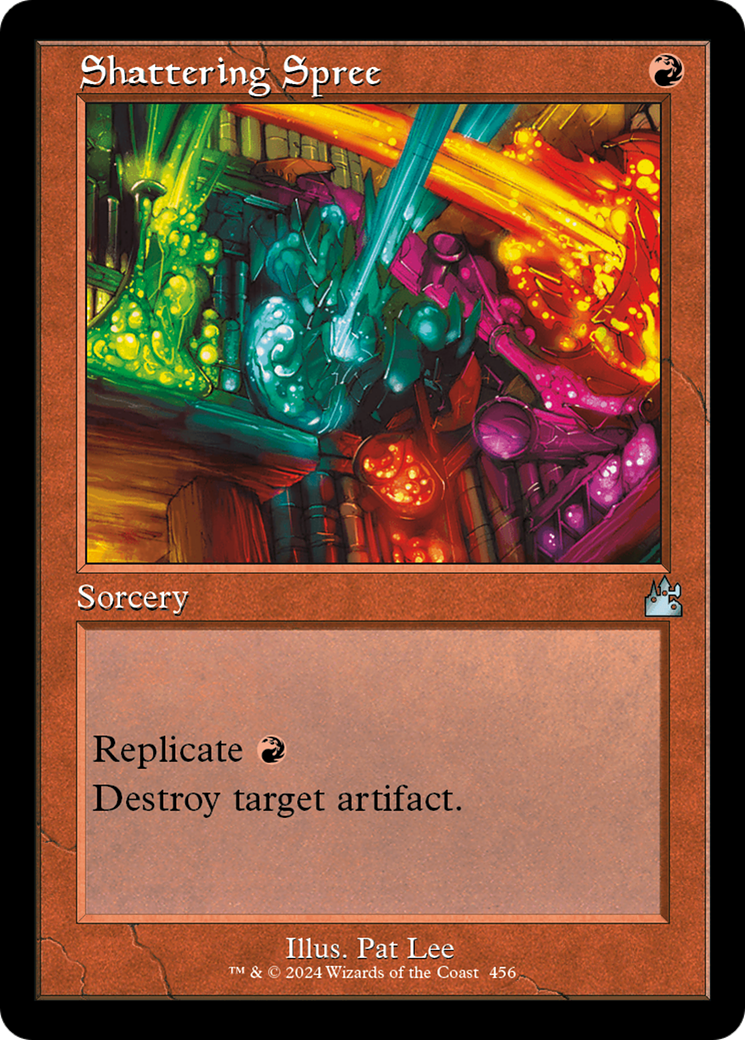 Shattering Spree (Retro Frame) [Ravnica Remastered] | Anubis Games and Hobby