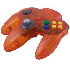 Fire Orange Controller - Nintendo 64 | Anubis Games and Hobby