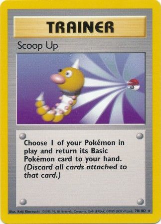 Scoop Up (78/102) [Base Set Unlimited] | Anubis Games and Hobby