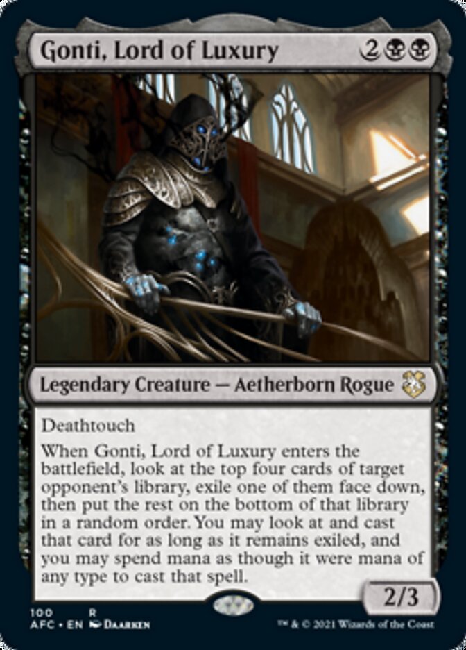 Gonti, Lord of Luxury [Dungeons & Dragons: Adventures in the Forgotten Realms Commander] | Anubis Games and Hobby