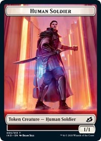 Human Soldier (005) // Zombie Double-Sided Token [Commander 2020 Tokens] | Anubis Games and Hobby