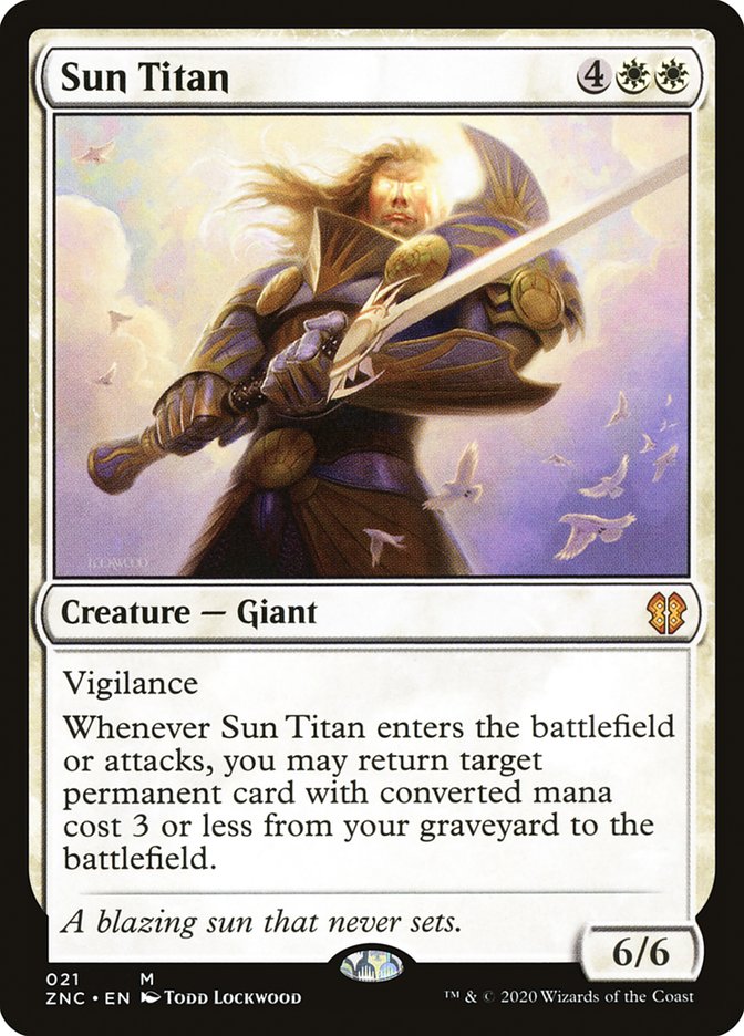 Sun Titan [Zendikar Rising Commander] | Anubis Games and Hobby