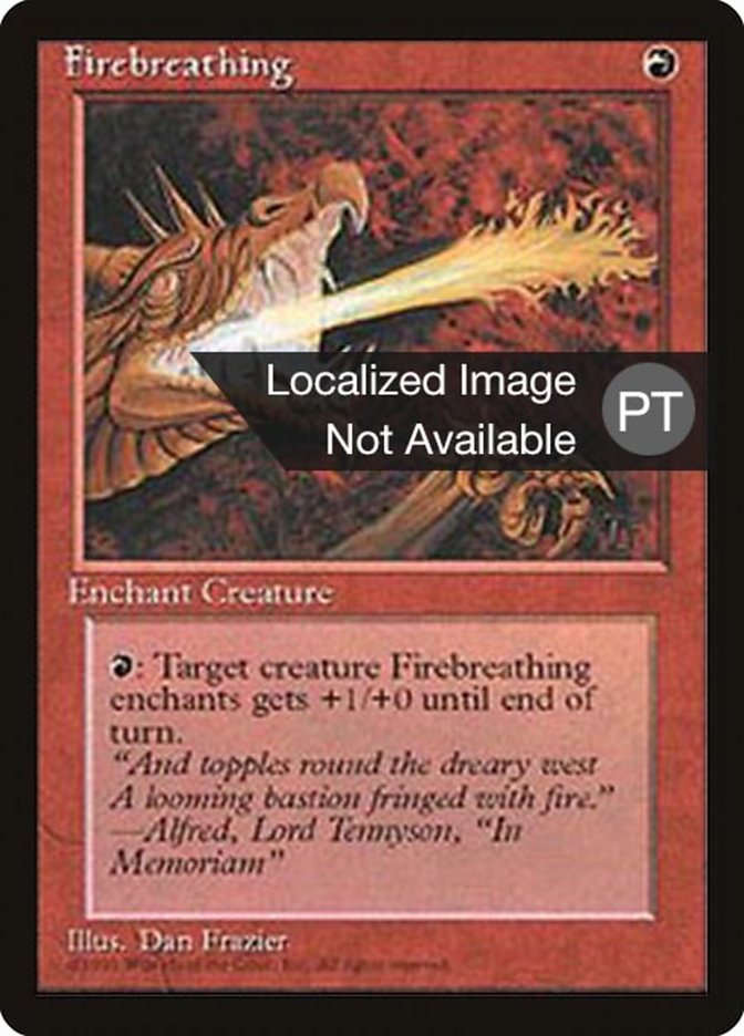 Firebreathing [Fourth Edition (Foreign Black Border)] | Anubis Games and Hobby