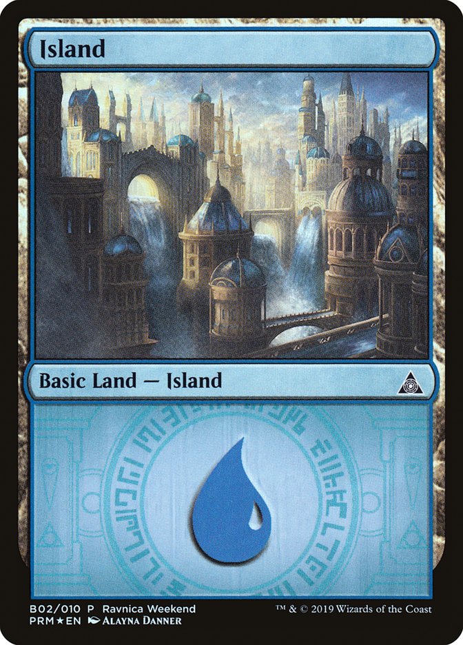 Island (B02) [Ravnica Allegiance Guild Kit] | Anubis Games and Hobby