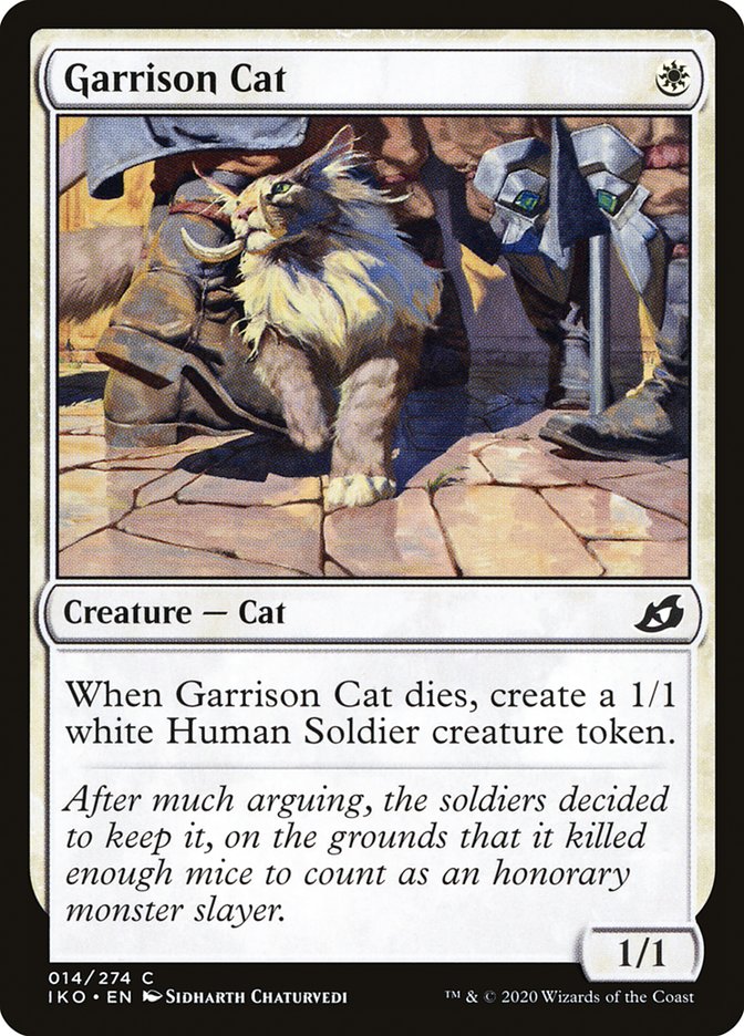 Garrison Cat [Ikoria: Lair of Behemoths] | Anubis Games and Hobby