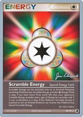 Scramble Energy (89/101) (Psychic Lock - Jason Klaczynski) [World Championships 2008] | Anubis Games and Hobby