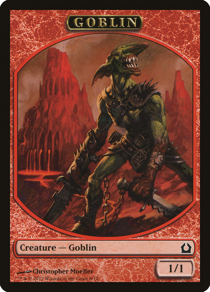 Goblin Token [Return to Ravnica Tokens] | Anubis Games and Hobby