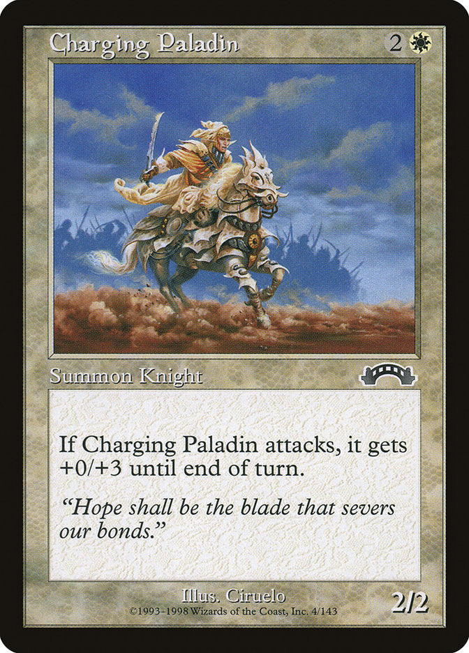 Charging Paladin [Exodus] | Anubis Games and Hobby