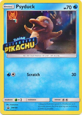 Psyduck Detective (SM199) (Pikachu Stamped) [Sun & Moon: Black Star Promos] | Anubis Games and Hobby