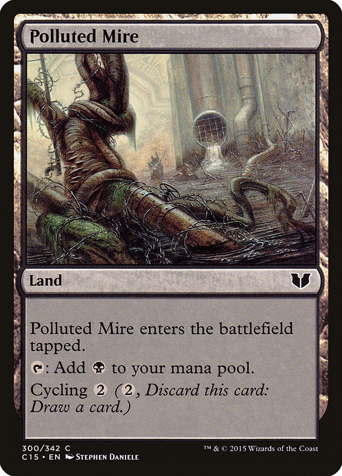 Polluted Mire [Commander 2015] | Anubis Games and Hobby