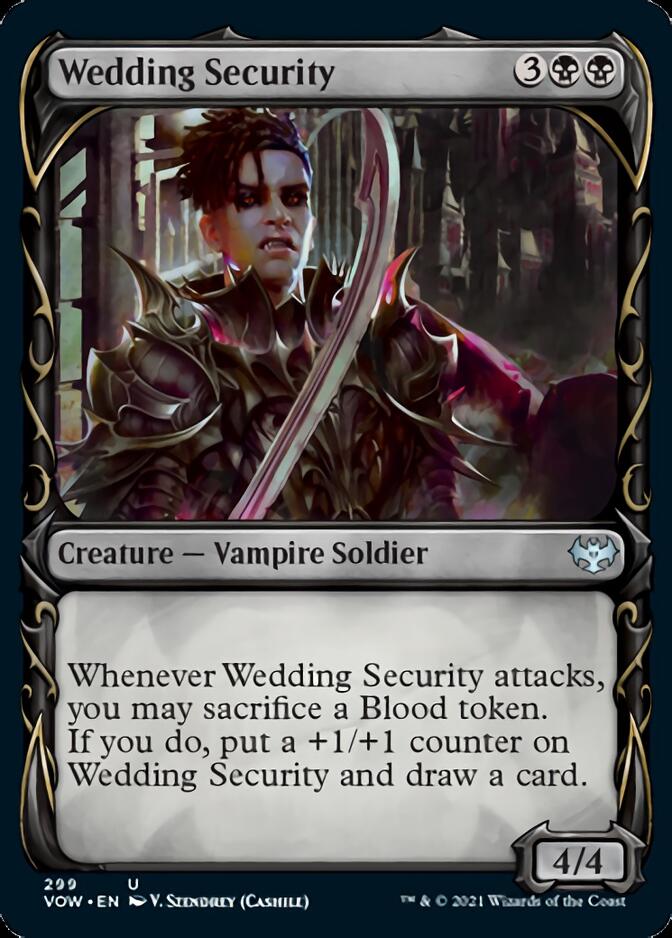 Wedding Security (Showcase Fang Frame) [Innistrad: Crimson Vow] | Anubis Games and Hobby