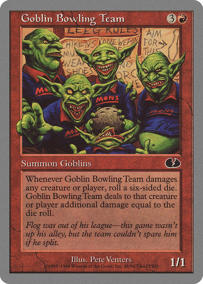Goblin Bowling Team [Unglued] | Anubis Games and Hobby