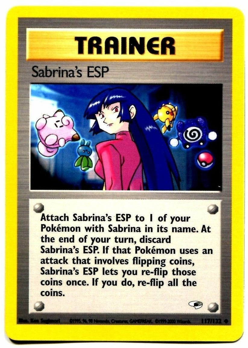 Sabrina's ESP (117/132) [Gym Heroes Unlimited] | Anubis Games and Hobby