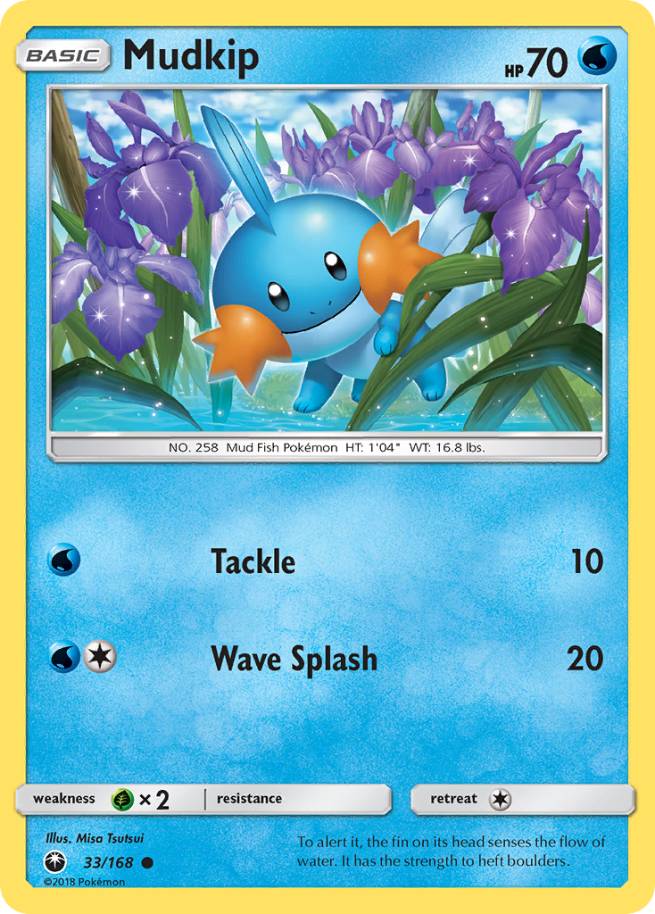 Mudkip (33/168) [Sun & Moon: Celestial Storm] | Anubis Games and Hobby