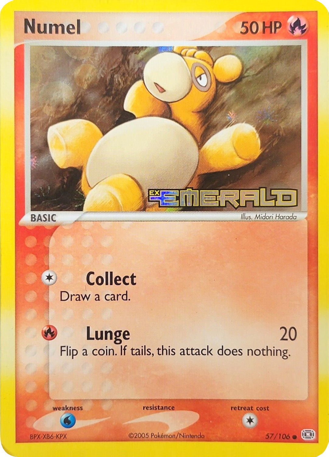 Numel (57/106) (Stamped) [EX: Emerald] | Anubis Games and Hobby