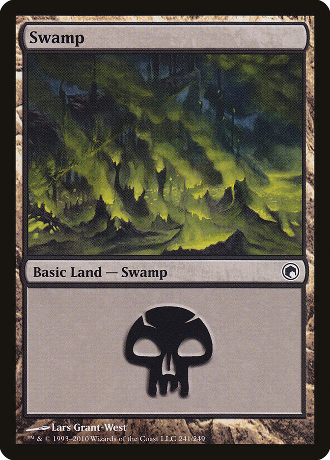 Swamp (241) [Scars of Mirrodin] | Anubis Games and Hobby
