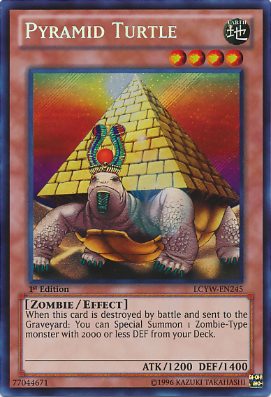 Pyramid Turtle [LCYW-EN245] Secret Rare | Anubis Games and Hobby