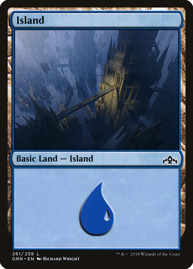 Island (261) [Guilds of Ravnica] | Anubis Games and Hobby