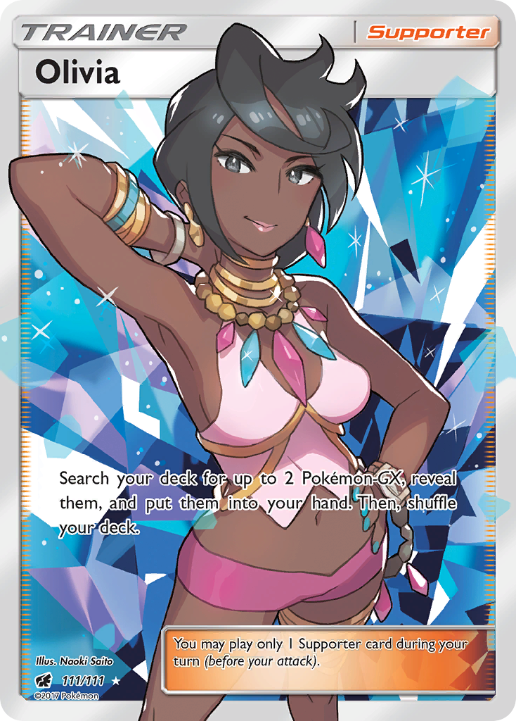 Olivia (111/111) [Sun & Moon: Crimson Invasion] | Anubis Games and Hobby