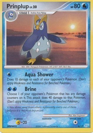 Prinplup (6/12) [Diamond & Pearl: Trainer Kit - Manaphy] | Anubis Games and Hobby