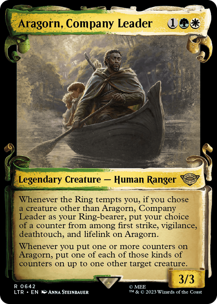 Aragorn, Company Leader [The Lord of the Rings: Tales of Middle-Earth Showcase Scrolls] | Anubis Games and Hobby