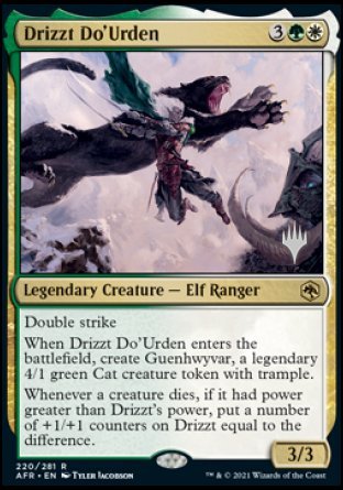 Drizzt Do'Urden (Promo Pack) [Dungeons & Dragons: Adventures in the Forgotten Realms Promos] | Anubis Games and Hobby