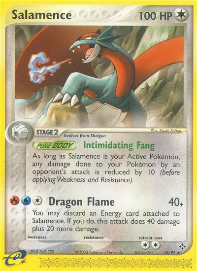 Salamence (19/97) [EX: Dragon] | Anubis Games and Hobby