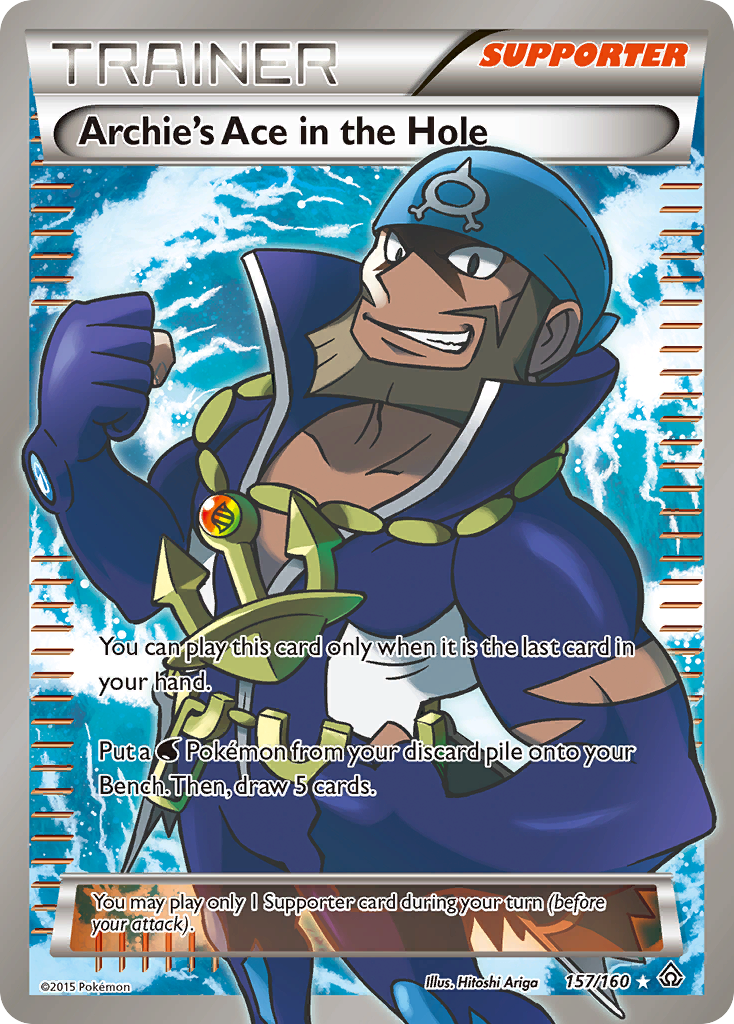 Archie's Ace in the Hole (157/160) [XY: Primal Clash] | Anubis Games and Hobby