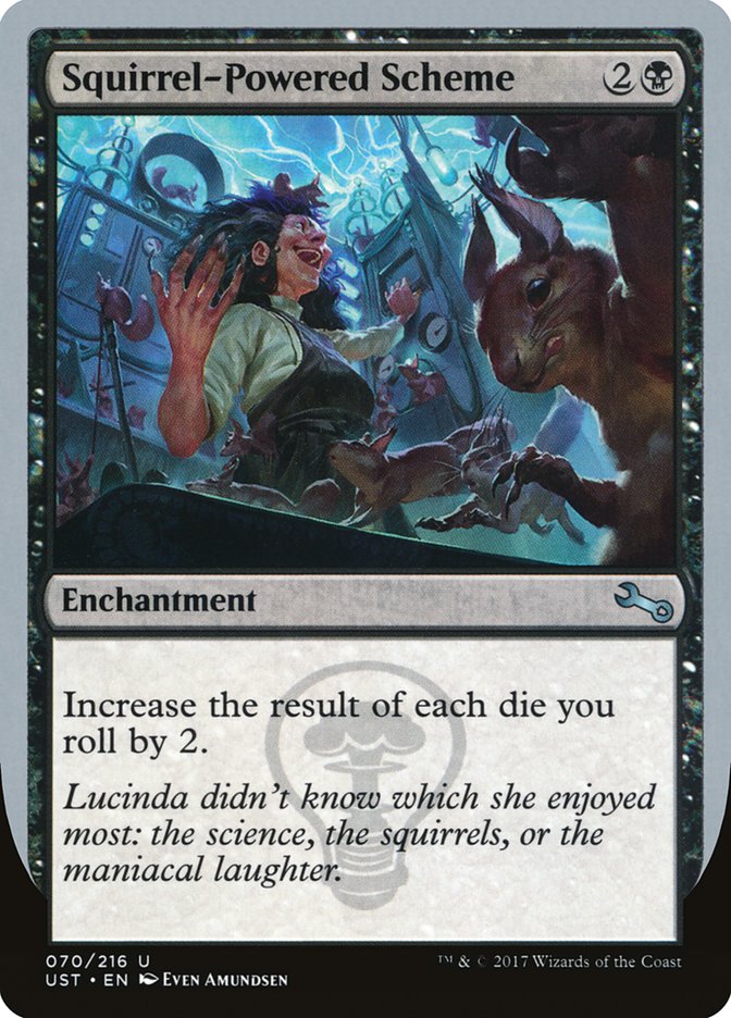 Squirrel-Powered Scheme [Unstable] | Anubis Games and Hobby