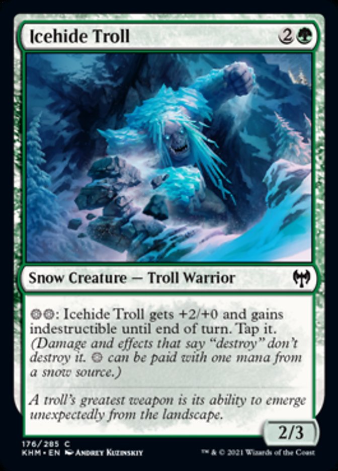 Icehide Troll [Kaldheim] | Anubis Games and Hobby