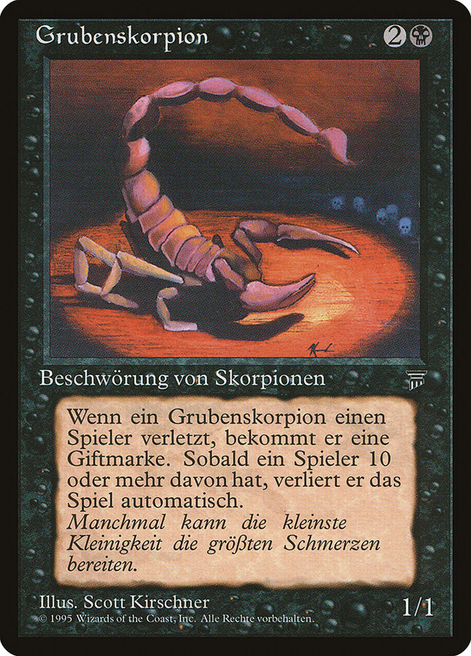 Pit Scorpion (German) - "Grubenskorpion" [Renaissance] | Anubis Games and Hobby