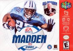 Madden 2001 - Nintendo 64 | Anubis Games and Hobby