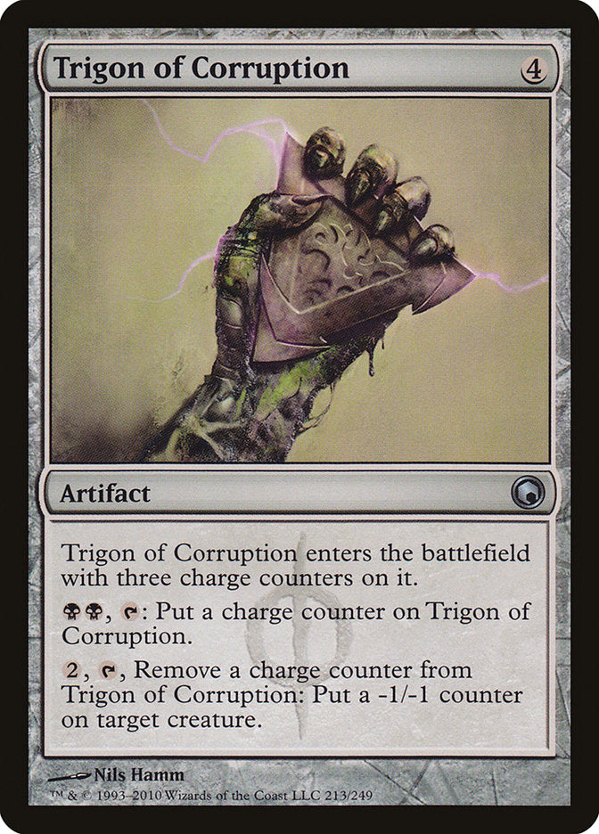 Trigon of Corruption [Scars of Mirrodin] | Anubis Games and Hobby