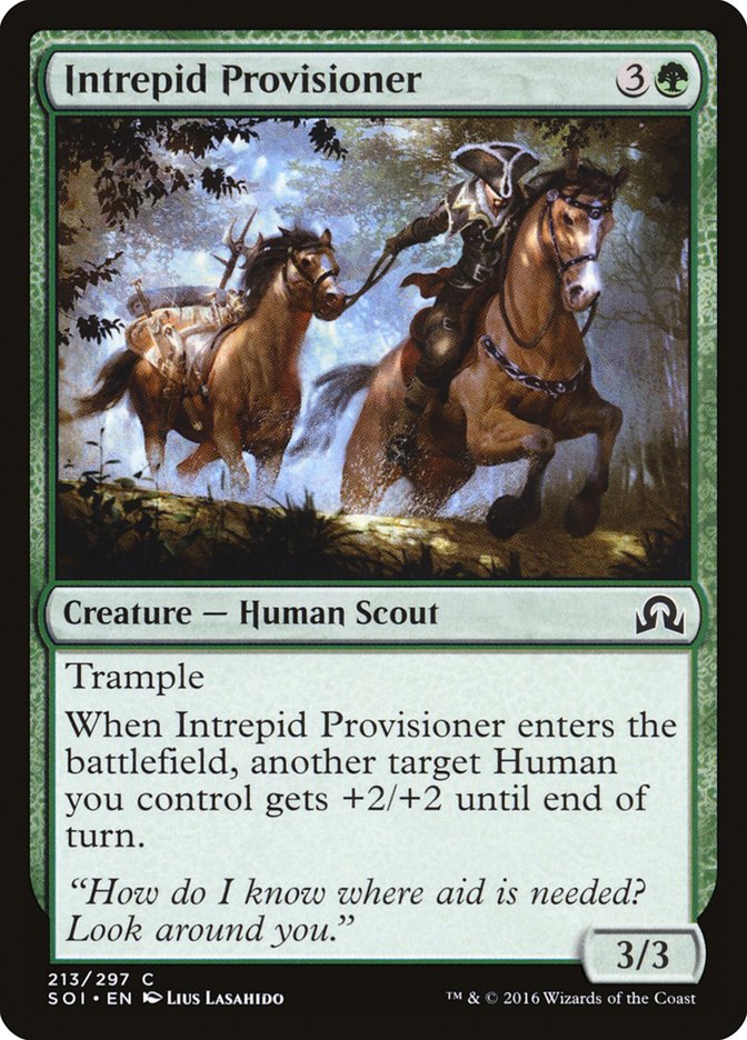 Intrepid Provisioner [Shadows over Innistrad] | Anubis Games and Hobby