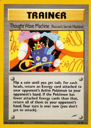 Thought Wave Machine (96/105) (Rocket's Secret Machine) [Neo Destiny Unlimited] | Anubis Games and Hobby