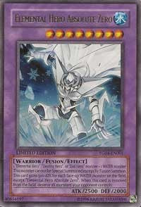 Elemental Hero Absolute Zero [Yu-Gi-Oh! GX Manga Promotional Cards] [YG04-EN001] | Anubis Games and Hobby