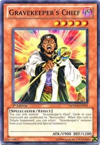 Gravekeeper's Chief [Structure Deck: Marik] [SDMA-EN011] | Anubis Games and Hobby