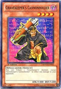 Gravekeeper's Cannonholder [Structure Deck: Marik] [SDMA-EN012] | Anubis Games and Hobby