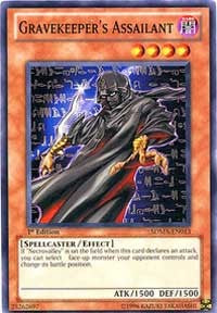 Gravekeeper's Assailant [Structure Deck: Marik] [SDMA-EN013] | Anubis Games and Hobby