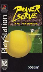 Power Serve Tennis [Long Box] - Playstation | Anubis Games and Hobby