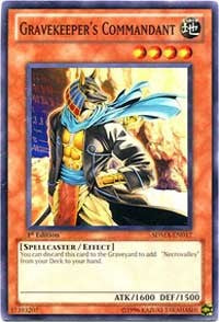 Gravekeeper's Commandant [Structure Deck: Marik] [SDMA-EN017] | Anubis Games and Hobby