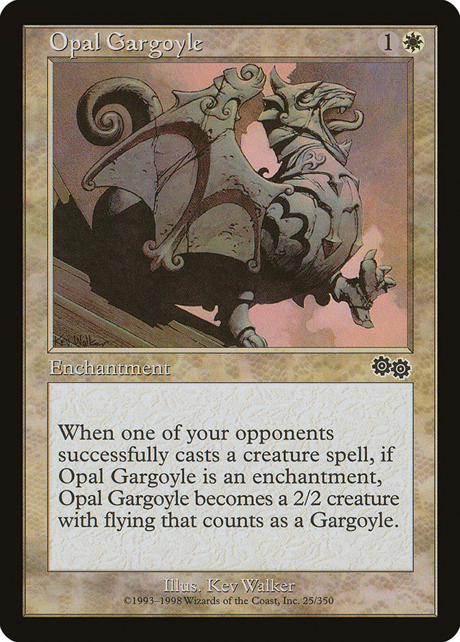 Opal Gargoyle [Urza's Saga] | Anubis Games and Hobby