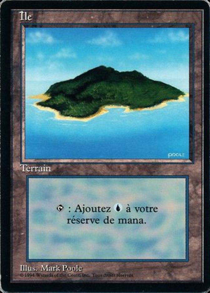 Island (B) [Foreign Black Border] | Anubis Games and Hobby