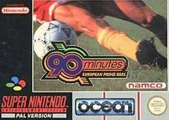 90 Minutes European Prime Goal - PAL Super Nintendo | Anubis Games and Hobby