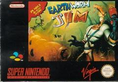 Earthworm Jim - PAL Super Nintendo | Anubis Games and Hobby