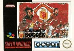 Manchester United Championship Soccer - PAL Super Nintendo | Anubis Games and Hobby