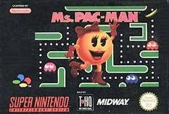 Ms. Pac-Man - PAL Super Nintendo | Anubis Games and Hobby